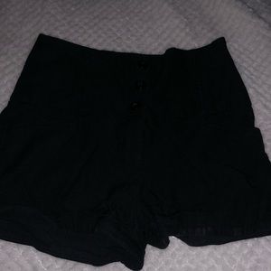 High waisted shorts